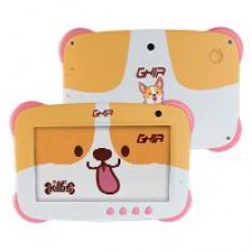TABLET GHIA 7 KIDS/A50 QUADCORE/1GB RAM/16GB /2CAM/WIFI/BLUETOOTH/2500MAH/ANDROID 9 /PERRITO, - Garantía: 1 AÑO -
