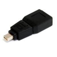ADAPTADOR DE VIDEO MINI DISPLAYPORT A DISPLAYPORT - CONVERTIDOR MINI DP MACHO - DP HEMBRA - MINIDP NEGRO - STARTECH.COM MOD. GCMDP2DPMF, - Garantía: 2 AÑOS -