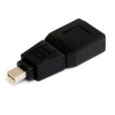 ADAPTADOR DE VIDEO MINI DISPLAYPORT A DISPLAYPORT - CONVERTIDOR MINI DP MACHO - DP HEMBRA - MINIDP NEGRO - STARTECH.COM MOD. GCMDP2DPMF, - Garantía: 2 AÑOS -