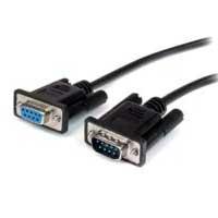 CABLE DE 2M DE EXTENSION DIRECTO STRAIGHT THROUGH SERIAL RS232 VIDEO PANTALLA EGA DB9 MACHO A HEMBRA - EXTENSOR NEGRO - STARTECH.COM MOD. MXT1002MBK, - Garantía: 2 AÑOS -