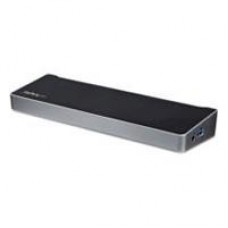 DOCKING STATION REPLICADOR DE PUERTOS UNIVERSAL DE TRIPLE MONITOR PARA LAPTOP - TRIPLE MONITOR 2X DP Y 1X HDMI - MAC Y WINDOWS - BASE DOCKING STATION USB 3.0 - STARTECH.COM MOD. USB3DOCKH2DP, - Garantía: 3 AÑOS -