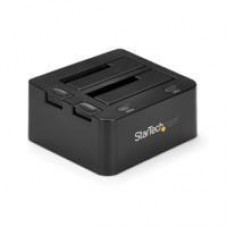 BASE DOCKING STATION USB 3.0 DE 2 BAHIAS SATA III DE 2.5 O 3.5 PULGADAS PARA SSD O DISCO DURO BASE DE CONEXION PARA INTERCAMBIO EN CALIENTE DE UNIDADES DE DISCO DURO - STARTECH.COM MOD. SDOCK2U33V, - Garantía: 2 AÑOS -