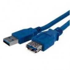CABLE DE 1M DE EXTENSIN ALARGADOR PASIVO USB 3.0 SUPERSPEED - MACHO A HEMBRA USB A - EXTENSOR - AZUL - STARTECH.COM MOD. USB3SEXT1M, - Garantía: 2 AÑOS -