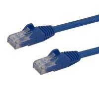 CABLE DE 3M DE RED ETHERNET SNAGLESS SIN ENGANCHES CAT 6 CAT6 GIGABIT - AZUL - STARTECH.COM MOD. N6PATC3MBL, - Garantía: 2 AÑOS -