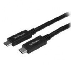 CABLE DE 1M USB-C A USB-C DE CARGA - CABLE DE CARGA 60W - CABLE USB TIPO-C USBC USB 3.0 DE 5GBPS - STARTECH.COM MOD. USB315CC1M, - Garantía: 2 AÑOS -