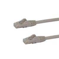 CABLE DE 10M DE RED GIGABIT CAT6 ETHERNET RJ45 SIN ENGANCHE - CABLE PATCH SNAGLESS MACHO A MACHO - GRIS - STARTECH.COM MOD. N6PATC10MGR, - Garantía: 2 AÑOS -