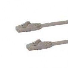 CABLE DE 10M DE RED GIGABIT CAT6 ETHERNET RJ45 SIN ENGANCHE - CABLE PATCH SNAGLESS MACHO A MACHO - GRIS - STARTECH.COM MOD. N6PATC10MGR, - Garantía: 2 AÑOS -