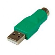 ADAPTADOR PARA TECLADO O MOUSE USB A CONECTOR PS/2 MINIDIN - 1X MACHO USB - 1X HEMBRA MINI-DIN - VERDE - STARTECH.COM MOD. GC46MF, - Garantía: 2 AÑOS -