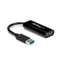 ADAPTADOR DE VIDEO EXTERNO - CONVERTIDOR USB 3.0 A VGA - CABLE COMPACTO - 1920X1200 / 1080P - SOLO WINDOWS - STARTECH.COM MOD. USB32VGAES, - Garantía: 2 AÑOS -