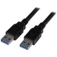 CABLE DE 3 METROS USB 3.0 - CABLE USB TIPO A A USB TIPO A - USB 3.1 GEN1 5GBPS - STARTECH.COM MOD. USB3SAA3MBK, - Garantía: 2 AÑOS -