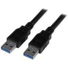 CABLE DE 3 METROS USB 3.0 - CABLE USB TIPO A A USB TIPO A - USB 3.1 GEN1 5GBPS - STARTECH.COM MOD. USB3SAA3MBK, - Garantía: 2 AÑOS -