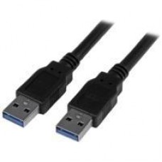 CABLE DE 1.8M USB 3.0 SUPERSPEED A MACHO A A MACHO COLOR NEGRO - STARTECH.COM MOD. USB3SAA6BK, - Garantía: 2 AÑOS -