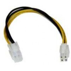 CABLE DE 20CM DE EXTENSION ALARGADOR FUENTE ALIMENTACION CORRIENTE TARJETA MADRE CPU ATX12V 4 PINES P4 - MACHO A HEMBRA - STARTECH.COM MOD. ATXP4EXT, - Garantía: 2 AÑOS -