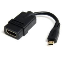 CABLE ADAPTADOR DE 12CM HDMI DE ALTA VELOCIDAD A MICRO HDMI - H A M - STARTECH.COM MOD. HDADFM5IN, - Garantía: 2 AÑOS -