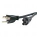 CABLE DE CORRIENTE DE 1.8M ESTANDAR PARA LAPTOP - 18AWG - NEMA 5-15P A C5 - MICKEY MOUSE - CABLE DE ALIMENTACION PARA LAPTOP - STARTECH.COM MOD. PXT101NB3S, - Garantía: 2 AÑOS -