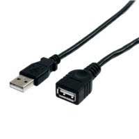 CABLE DE 3M DE EXTENSIN USB 2.0 - MACHO A HEMBRA USB A - EXTENSOR - NEGRO - STARTECH.COM MOD. USBEXTAA10BK, - Garantía: 2 AÑOS -