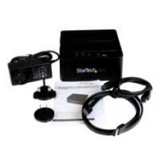 BASE CLONADORA DOCK STATION USB 3.0 Y ESATA COPIADORA DE UNIDADES DE DISCO SATA 6GBPS DE 2.5 Y 3.5 PULGADAS - CLONADOR AUTONOMO - STARTECH.COM MOD. SDOCK2U33RE, - Garantía: 2 AÑOS -