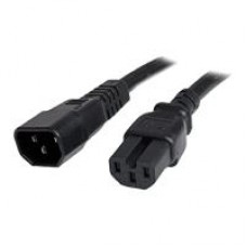 CABLE 1.8M 14 AWG ADAPTADOR JUMPER BRIDGE IEC C14 A IEC C15 PARA SERVIDOR UPS - STARTECH.COM MOD. PXTC14C156, - Garantía: 5 AÑOS -