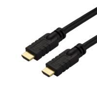 CABLE DE 15 METROS HDMI CON ETHERNET DE ALTA VELOCIDAD ACTIVO 4K - CABLE HDMI CL2 PARA INSTALACION EN PARED - STARTECH.COM MOD. HD2MM15MA, - Garantía: 2 AÑOS -