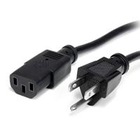 CABLE DE CORRIENTE DE 3.6M DE ALIMENTACION PARA COMPUTADORA - NEMA 5-15P A C13 - 18AWG - 10A 125V - STARTECH.COM MOD. PXT10112, - Garantía: 5 AÑOS -