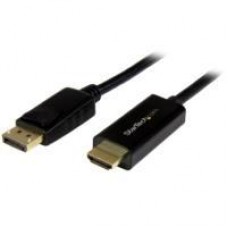CABLE ADAPTADOR DE 5M DISPLAYPORT A HDMI - 4K 30HZ - CABLE CONVERTIDOR DP A HDMI ULTRA HD - NEGRO - STARTECH.COM MOD. DP2HDMM5MB, - Garantía: 3 AÑOS -