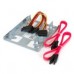 BRACKET DE MONTAJE PARA 2 UNIDADES DE DISCO DURO HDD DE 2.5 A BAHÍA DE 3.5 PULGADAS - STARTECH.COM MOD. BRACKET25X2, - Garantía: 5 AÑOS -