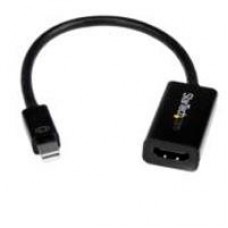 ADAPTADOR DE VIDEO MINI DISPLAYPORT A HDMI CON AUDIO ADAPTADOR ACTIVO MDP 1.2 PARA LAPTOP O ULTRABOOK 4K 30HZ NEGRO - STARTECH.COM MOD. MDP2HD4KS, - Garantía: 3 AÑOS -
