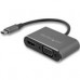 ADAPTADOR USB-C A VGA Y HDMI - 2EN1 - 4K 30HZ - GRIS ESPACIAL - ADAPTADOR DE VIDEO EXTERNO USB TIPO C - STARTECH.COM MOD. CDP2HDVGA, - Garantía: 3 AÑOS -