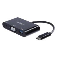 ADAPTADOR MULTIFUNCIN DE VIAJES USB-C A VGA CON ENTREGA DE POTENCIA POWER DELIVERY Y PUERTO USB-A - MINI DOCKING STATION - STARTECH.COM MOD. CDP2VGAUACP, - Garantía: 3 AÑOS -