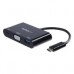 ADAPTADOR MULTIFUNCIN DE VIAJES USB-C A VGA CON ENTREGA DE POTENCIA POWER DELIVERY Y PUERTO USB-A - MINI DOCKING STATION - STARTECH.COM MOD. CDP2VGAUACP, - Garantía: 3 AÑOS -