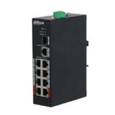 SWITCH POE/ DAHUA/ PFS3110-8ET-96/ DE 10 PUERTOS/ 8 PTOS POE/ 1 PTO SFP DE 1000 MBPS/ 1 PTO RJ45 10/100/1000/ 96 WATTS TOTALES/ SOPORTA POE WATCHDOG/ SWITCHING 7.6 GBPS/ TASA DE REENVIO DE PAQUETES D, - Garantía: 3 AÑOS -