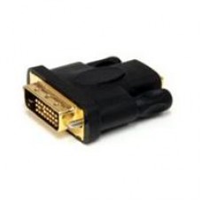 ADAPTADOR DE VIDEO HDMI A DVI - DVI-D MACHO - HDMI HEMBRA - CONVERTIDOR DE VIDEO - NEGRO - STARTECH.COM MOD. HDMIDVIFM, - Garantía: 5 AÑOS -