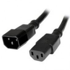 CABLE DE CORRIENTE DE 90CM DE EXTENSION - C14 A C13 - 14 AWG - 15A 125V - DE SERVICIO PESADO - STARTECH.COM MOD. PXT100143, - Garantía: 5 AÑOS -