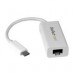ADAPTADOR DE RED GIGABIT USB-C - USB 3.1 GEN 1 5 GBPS - BLANCO - STARTECH.COM MOD. US1GC30W, - Garantía: 2 AÑOS -