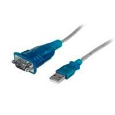 CABLE ADAPTADOR DE 43CM USB-A A SERIE RS232 DE 1 PUERTO SERIAL DB9 - MACHO A MACHO - CONVERSOR COMPATIBLE CON WINDOWS 8 - STARTECH.COM MOD. ICUSB232V2, - Garantía: 3 AÑOS -