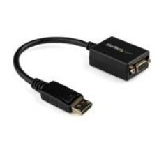 ADAPTADOR DE VIDEO DISPLAYPORT DP A VGA - CONVERTIDOR EXTERNO - CABLE ACTIVO - HEMBRA VGA - MACHO DP- HASTA 1920X1200 - STARTECH.COM MOD. DP2VGA2, - Garantía: 3 AÑOS -
