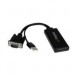 ADAPTADOR VGA A HDMI CON AUDIO Y ALIMENTACIN USB CONVERTIDOR VGA A HDMI PORTTIL 1080 P - STARTECH.COM MOD. VGA2HDU, - Garantía: 2 AÑOS -