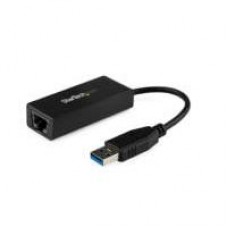 ADAPTADOR TARJETA DE RED EXTERNA NIC USB 3.0 A 1GBPS GIGABIT ETHERNET 1 PUERTO - 1X RJ45 HEMBRA - 1X USBA - NEGRO - STARTECH.COM MOD. USB31000S, - Garantía: 2 AÑOS -