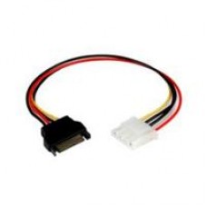 CABLE ADAPTADOR DE 30CM CONVERTIDOR DE 4 PINES A SATA - HEMBRA LP4 A MACHO SATA ALIMENTACIN CORRIENTE - CONVERSOR - STARTECH.COM MOD. LP4SATAFM12, - Garantía: 5 AÑOS -