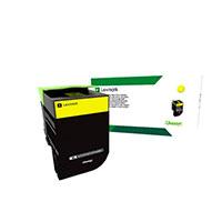 TONER LASER LEXMARK COLOR AMARILLO EXTRA ALTO RENDIMIENTO, NP 78C4XY0, HASTA 5000 PAGINAS, MODELOS CX622, CX625, CS421, CS521, CX625, CX522, CS622, CX421, - Garantía: SG -