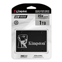 UNIDAD DE ESTADO SOLIDO KINGSTON INTERNO KC600 1.024GB 2.5 SATA3 7MM LECT.550/ESCRIT.520MB/S NAND 3D TLC PC/LAPTOP SKC600/1024G, - Garantía: 1 AÑO -