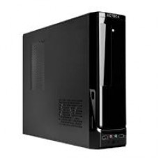 GABINETE ACTECK ATOM / MICRO TORRE SLIM / MICRO ATX, MINI ITX / FUENTE SFX 450W / METAL / NEGRO / AC-929042, - Garantía: 1 AÑO -