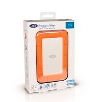 DISCO DURO EXTERNO LACIE RUGGED MINI 4TB 2.5 PORTATIL USB 3.0 NARANJA-PLATA WINDOWS MAC CONTRAGOLPES AGUA Y POLVO, - Garantía: 2 AÑOS -