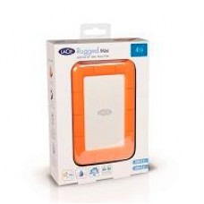 DISCO DURO EXTERNO LACIE RUGGED MINI 4TB 2.5 PORTATIL USB 3.0 NARANJA-PLATA WINDOWS MAC CONTRAGOLPES AGUA Y POLVO, - Garantía: 2 AÑOS -