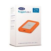 DISCO DURO EXTERNO LACIE RUGGED USB-C 2TB 2.5 PORTATIL USB 3.1 NARANJA-PLATA WINDOWS MAC CONTRAGOLPES AGUA Y POLVO, - Garantía: 2 AÑOS -