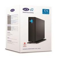 DISCO DURO EXTERNO LACIE D2 PROFESSIONAL 10TB 3.5 ESCRITORIO USB 3.1 TIPO-C USB 3.0 NEGRO WIN MAC ADAPT DE ALIMENTACION, - Garantía: 5 AÑOS -