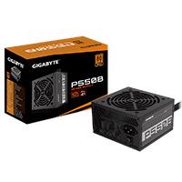 FUENTE DE PODER GIGABYTE 550W/80 PLUS BRONZE/NEGRO/ATX/NO MODULAR, - Garantía: 1 AÑO -