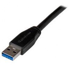 CABLE ACTIVO USB 3.0 SUPERSPEED DE 10 METROS - A MACHO A B MACHO - USB 3.1 GEN 1 5GBPS - STARTECH.COM MOD. USB3SAB10M, - Garantía: 2 AÑOS -