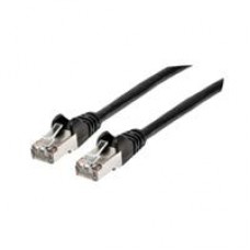 CABLE PATCH,INTELLINET,741538, CAT 6A,  2.1M( 7.0F) S/FTP NEGRO, - Garantía: 3 AÑOS -