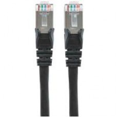 CABLE PATCH CAT,INTELLINET,741569, 6A, 7.6M25.0F S/FTP NEGRO, - Garantía: 5 AÑOS -